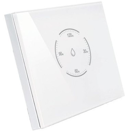 [TCH3-BOILER-120-WH-T] تايمر ساعتين للبويلر وجه زجاج ابيض لعلبة /3